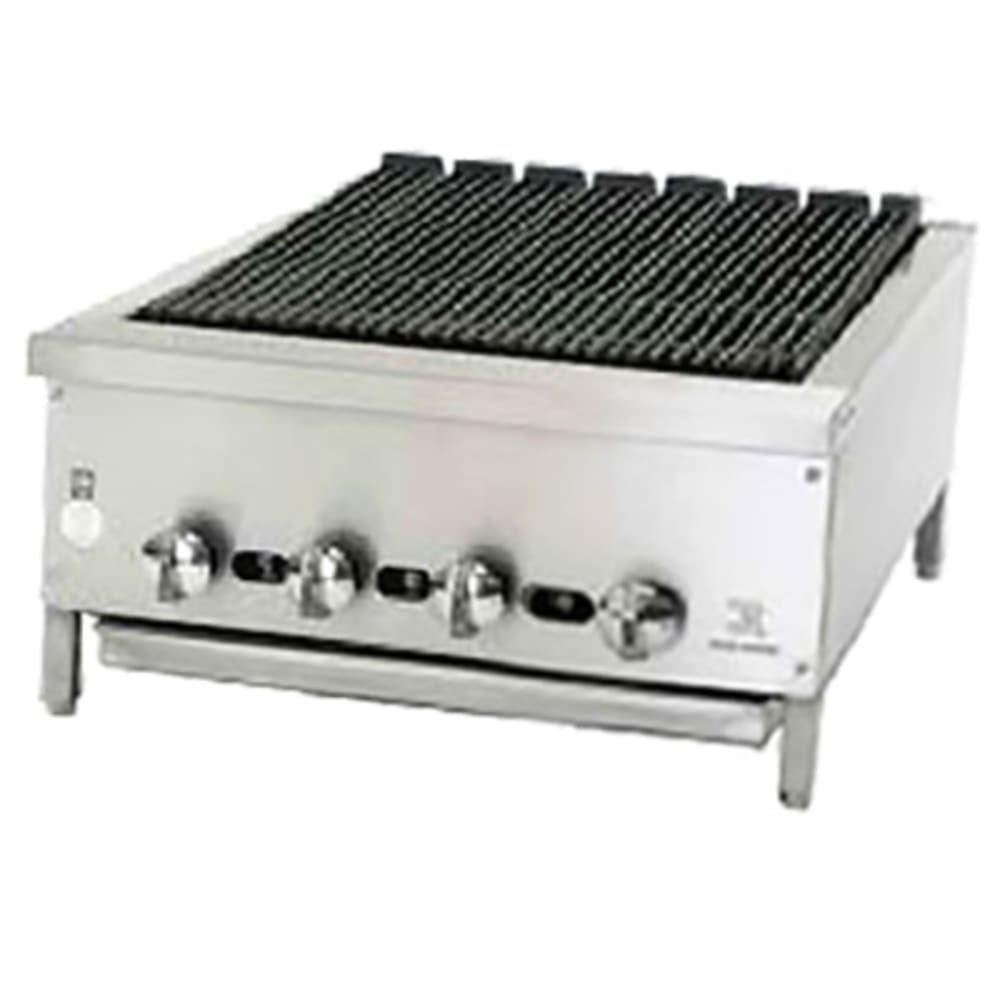 Jade Range 24" Gas Charbroiler w/ Cast Iron Grates, Natural Gas (JB-24)