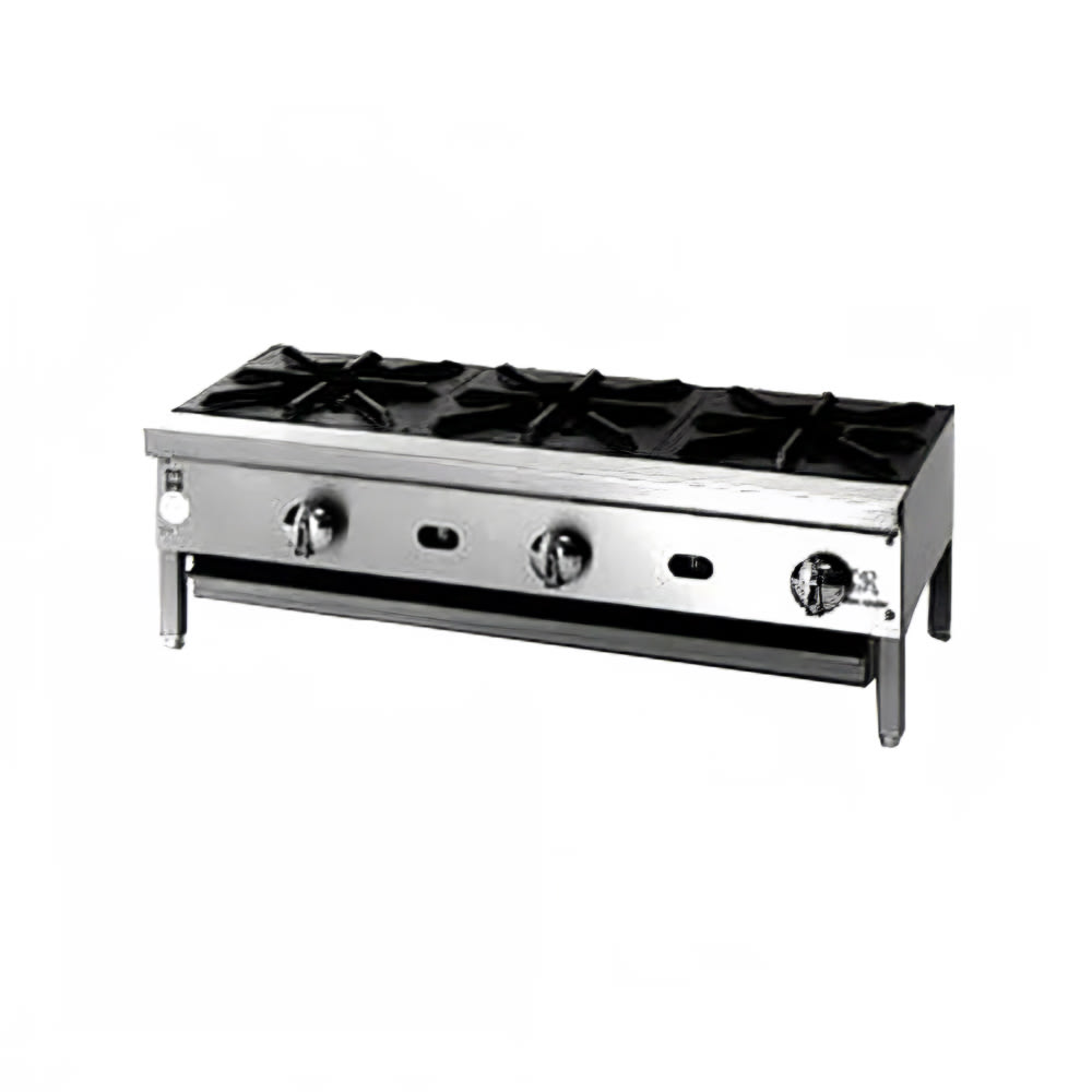 Jade Range 12" Gas Hotplate w/ (1) Burners & Manual Controls, Natural Gas (JHP-112)
