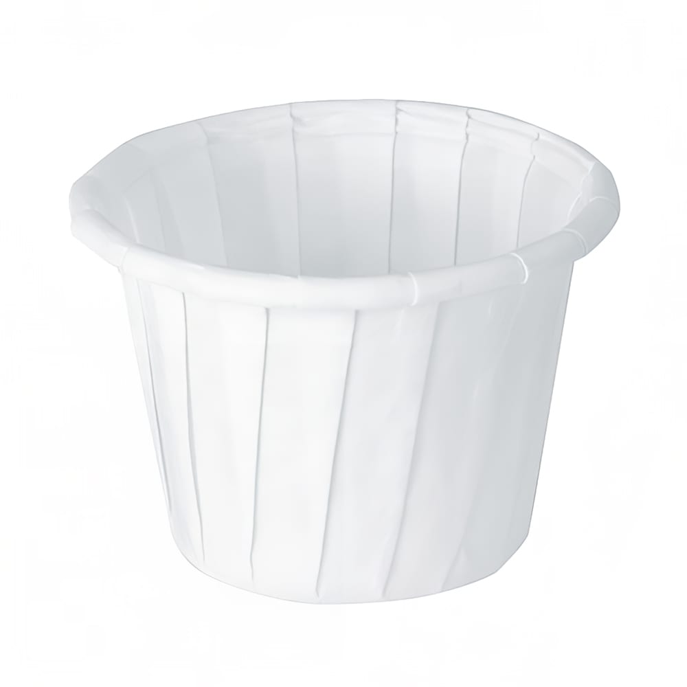 Dart 075-2050 3/4 oz Portion Container - Paper, White