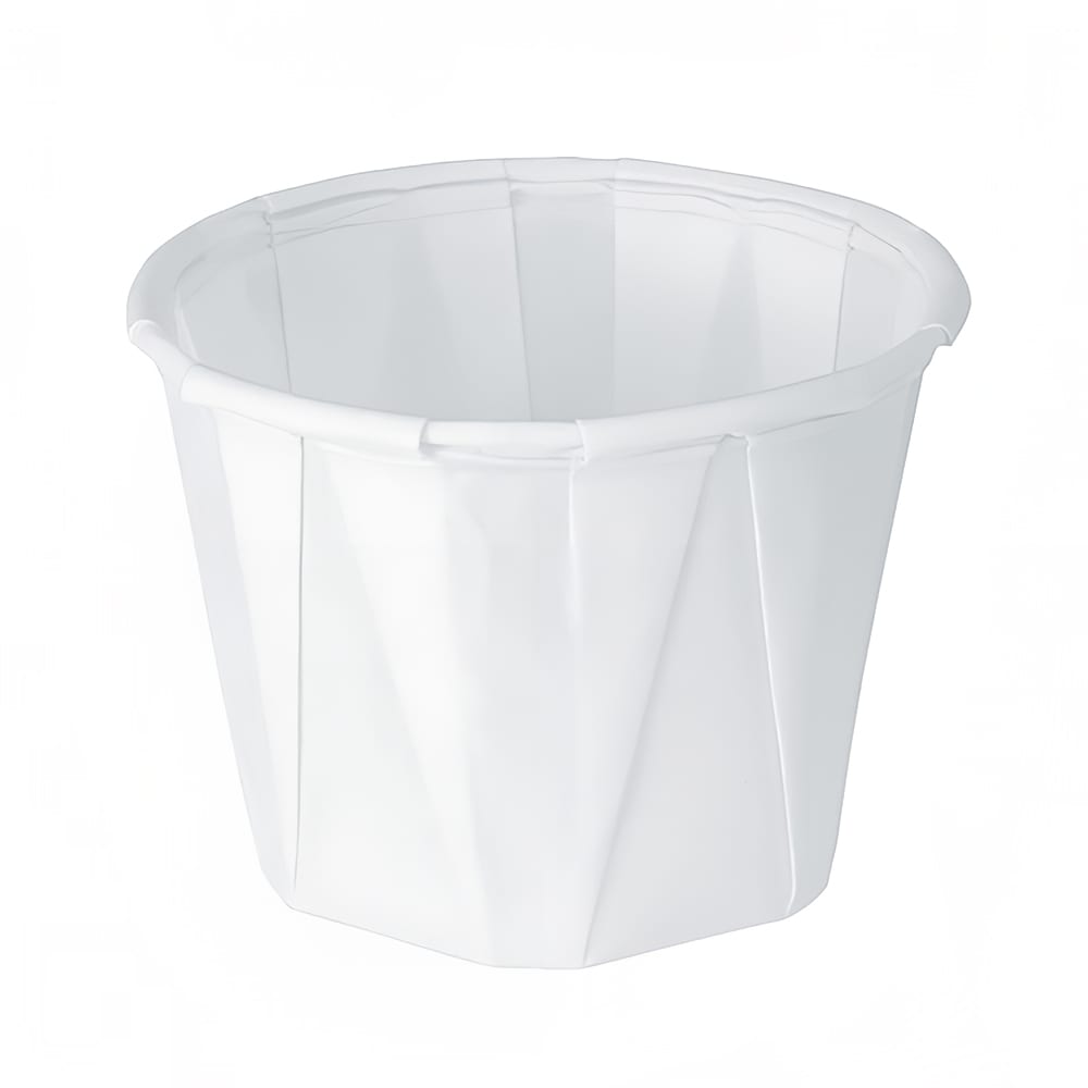 Dart 100-2050 Solo® 1 oz Portion Container - Paper, White