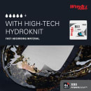 Kimberly-Clark WypAll® 1/4 fold Disposable Cleaning Cloths - 12 1/2" x 12", White (41026) thumbnail 3