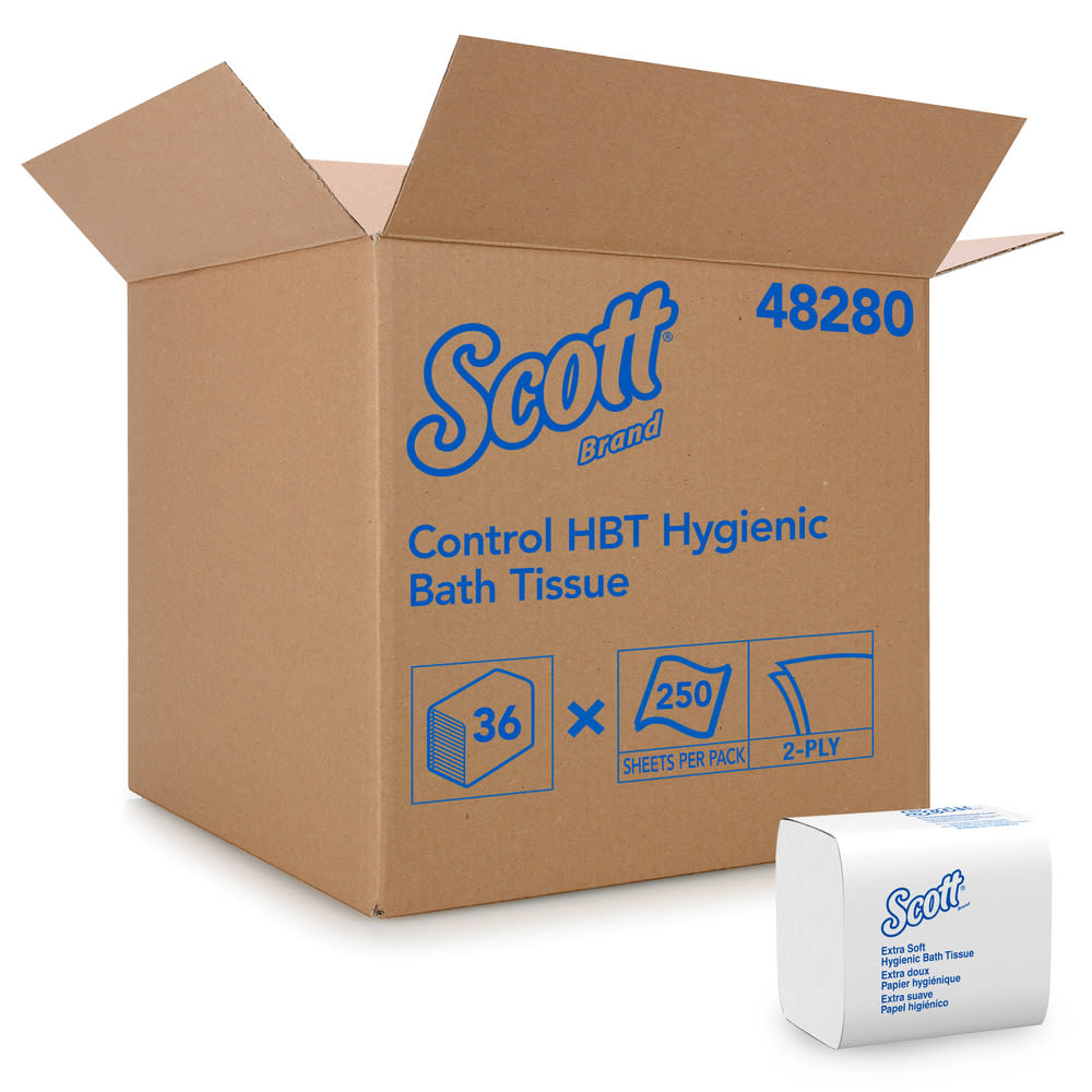 Kimberly-Clark Scott® 2 Ply High Capacity Tissue - White (48280)