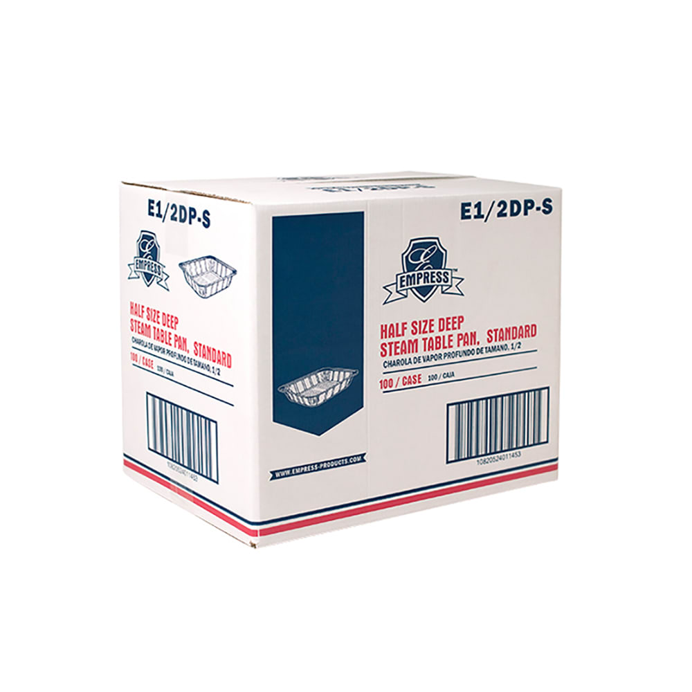 Empress Half Size Standard Foil Steam Table Pan (E1/2DP-S (64317))
