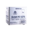 Empress 20 oz Disposable Cup - PET, Clear (EPET20 (48623)) thumbnail 4
