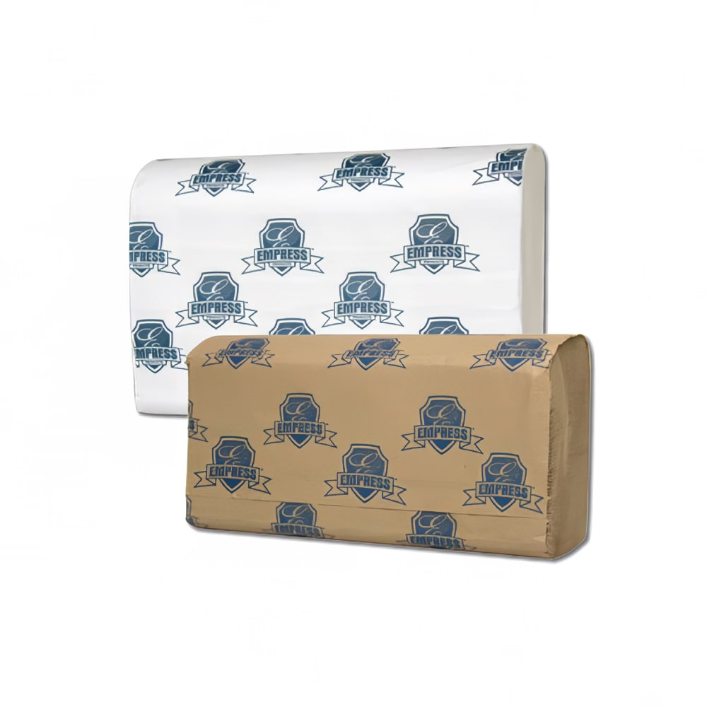 Empress Multifold Towels - 9" x 9 1/2", Natural (HT 400021)