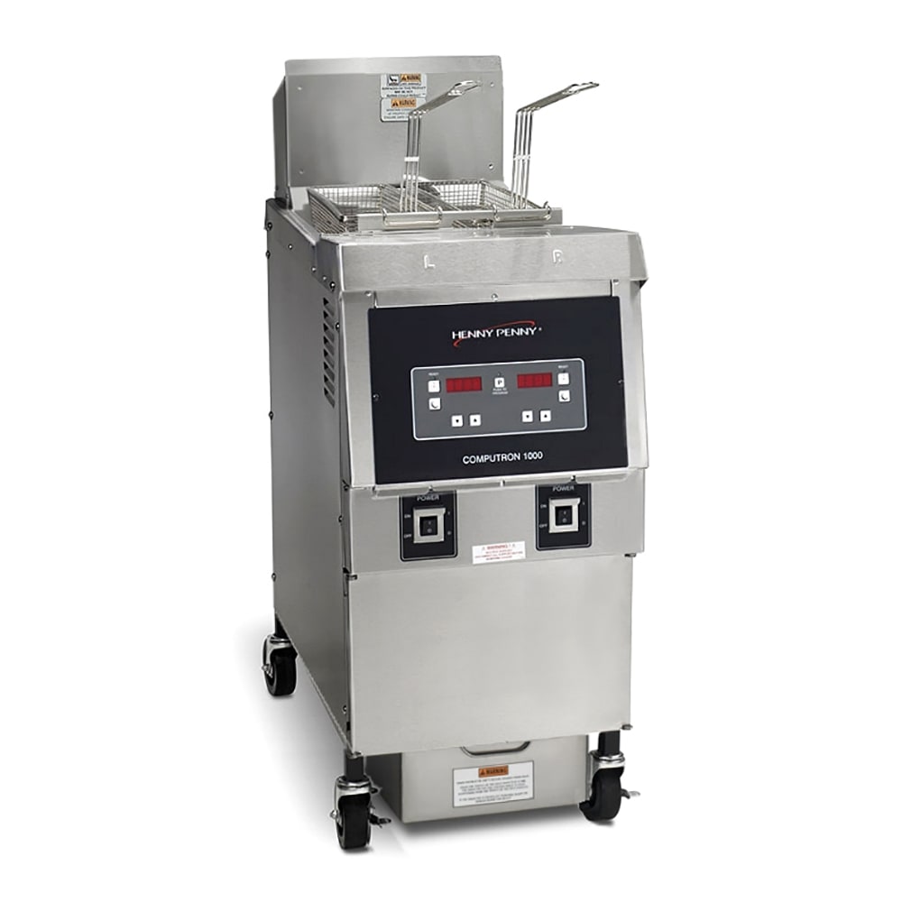Henny Penny OFG321.04 Gas Fryer - (1) 65 lb Vat, Floor Model, Natural Gas