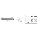 Big Ass Fans BAFCF15120B 27" Ceiling Mount Indoor/Outdoor Electric Infrared Heater - 1500 watt, 120v thumbnail 5