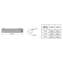 Big Ass Fans BAFCF60240B 42" Ceiling Mount Indoor/Outdoor Electric Infrared Heater - 6000 watt, 240v thumbnail 5