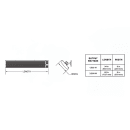 Big Ass Fans BAFDS32080B 70" Ceiling Mount Indoor/Outdoor Electric Infrared Heater - 3200 watt, 208v thumbnail 6