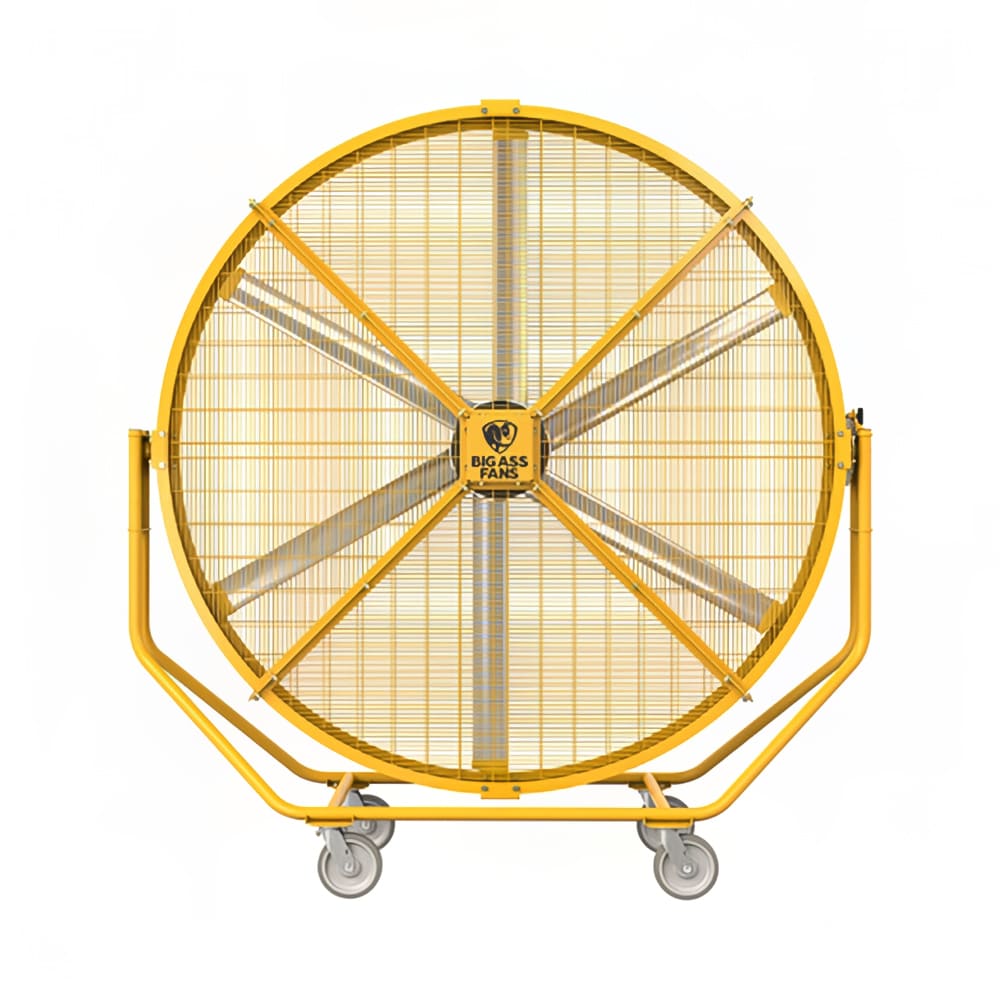 Big Ass Fans F-AG2-0801 8' Airgo Portable Fan - Yellow, 110-125v