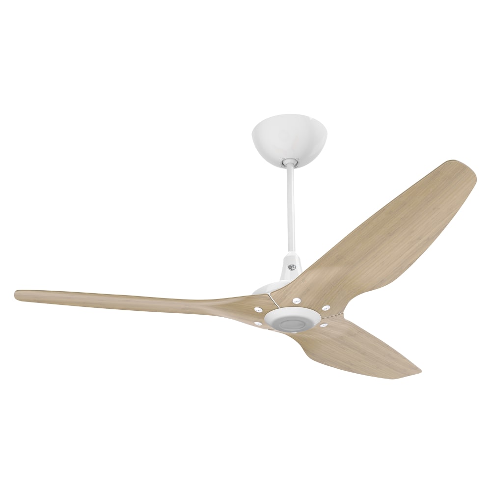 Big Ass Fans MK-HK4-05240601A259F 60" Haiku Ceiling Fan Kit w/ 20" Downrod, Natural Bamboo Airfoils/White Motor