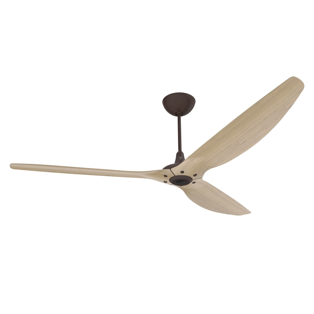 Big Ass Fans MK-HK4-07180601A471F 84" Haiku Ceiling Fan Kit w/ 20" Downrod, Natural Bamboo Airfoils/Bronze Motor