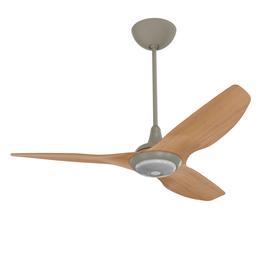Big Ass Fans MK-HK4-04180601A470F 52" Haiku Ceiling Fan Kit w/ 20" Downrod, Caramel Bamboo/Nickel Motor