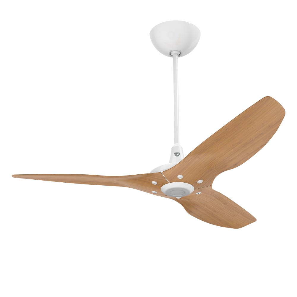 Big Ass Fans MK-HK4-04240601A259F 52" Haiku Ceiling Fan Kit w/ 20" Downrod, Caramel Bamboo/White Motor