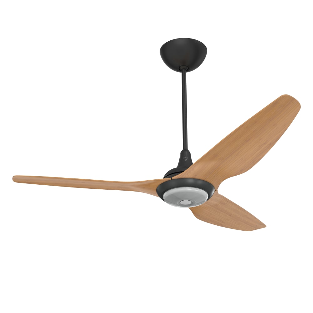 Big Ass Fans MK-HK4-05180601A258F 60" Haiku Ceiling Fan Kit w/ 20" Downrod, Caramel Bamboo/Black Motor