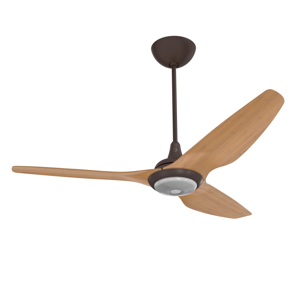 Big Ass Fans MK-HK4-05180601A471F 60" Haiku Ceiling Fan Kit w/ 20" Downrod, Caramel Bamboo/Bronze Motor
