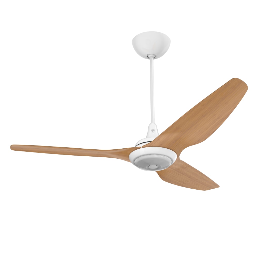 Big Ass Fans MK-HK4-05180601A259F 60" Haiku Ceiling Fan Kit w/ 20" Downrod, Caramel Bamboo/White Motor