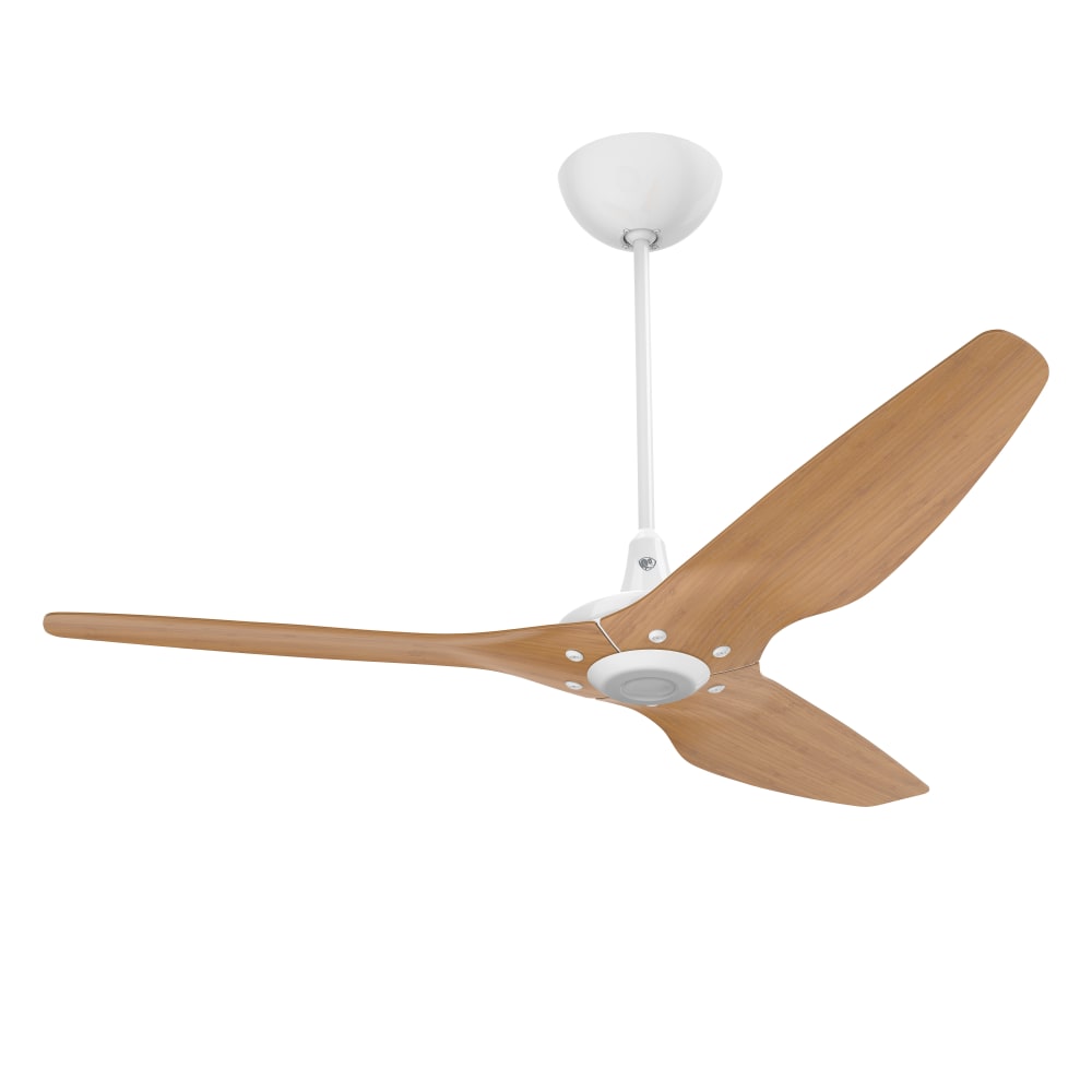 Big Ass Fans MK-HK4-05240601A259F 60" Haiku Ceiling Fan Kit w/ 20" Downrod, Caramel Bamboo/White Motor