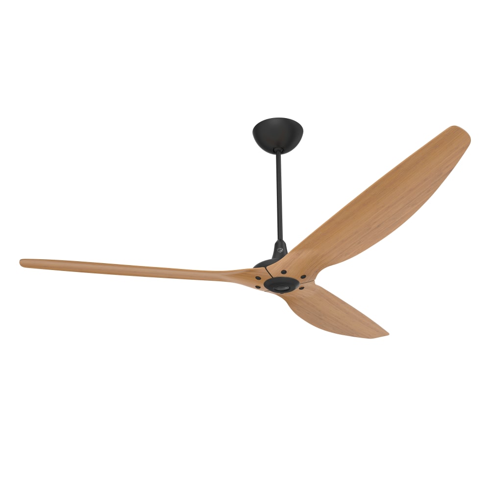 Big Ass Fans MK-HK4-07180601A258F 84" Haiku Ceiling Fan Kit w/ 20" Downrod, Caramel Bamboo/Black Motor