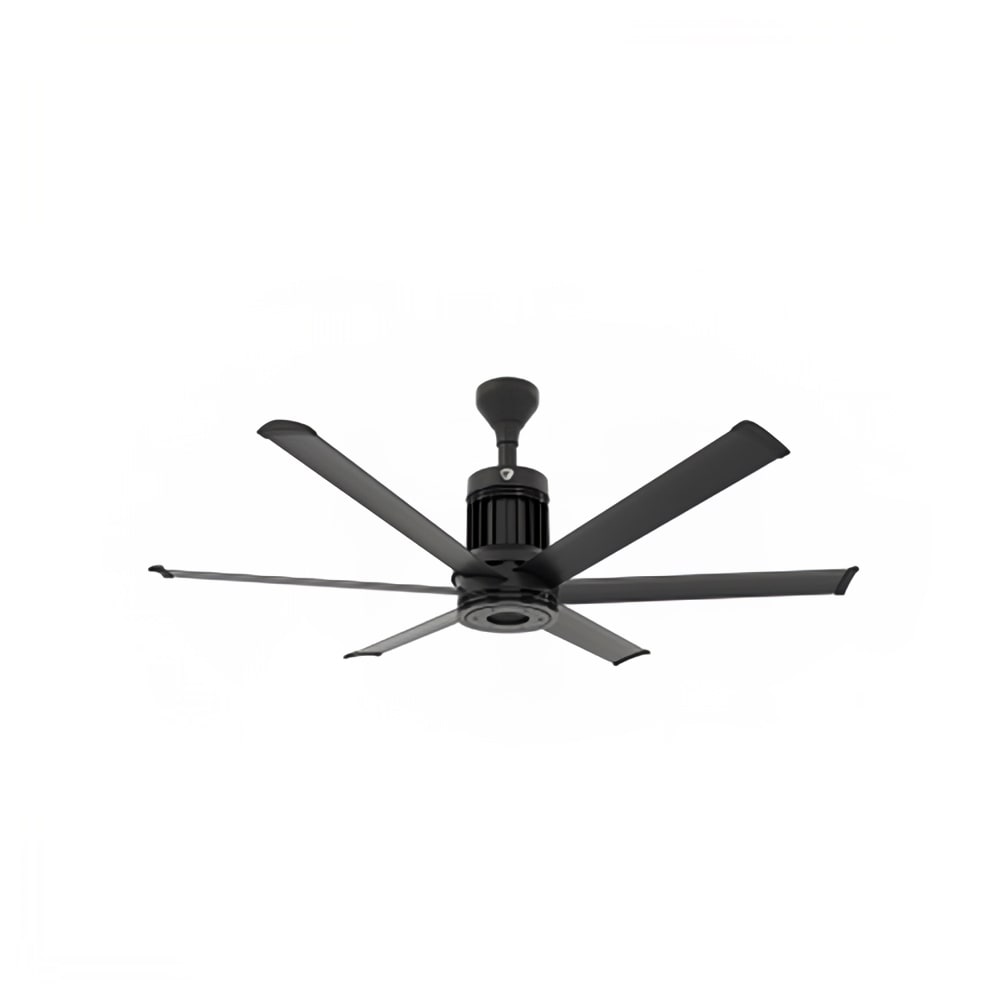 Big Ass Fans MK-I61-051906A728I06 60" i6 Outdoor Ceiling Fan w/ 6" Downrod, Black