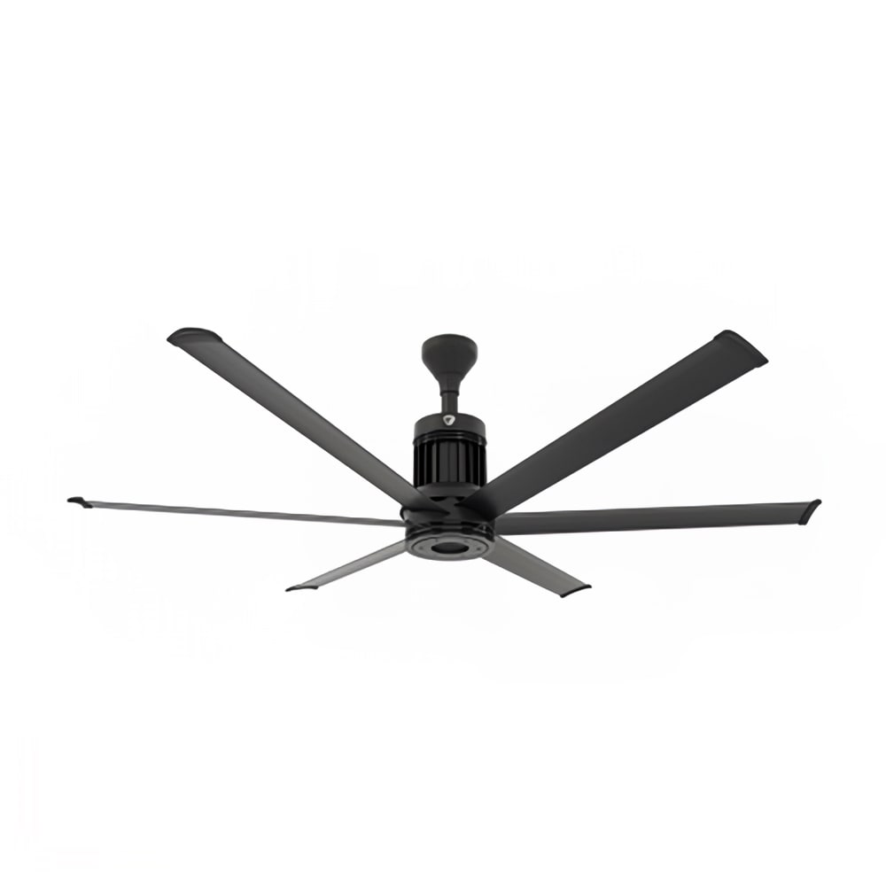 Big Ass Fans MK-I61-061906A728I06 72" i6 Outdoor Ceiling Fan w/ 6" Downrod, Black