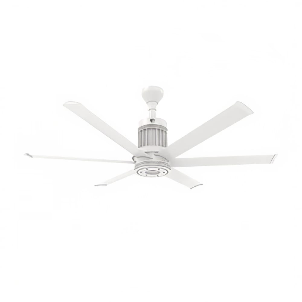 Big Ass Fans MK-I61-061906A729I06 72" i6 Outdoor Ceiling Fan w/ 6" Downrod, White