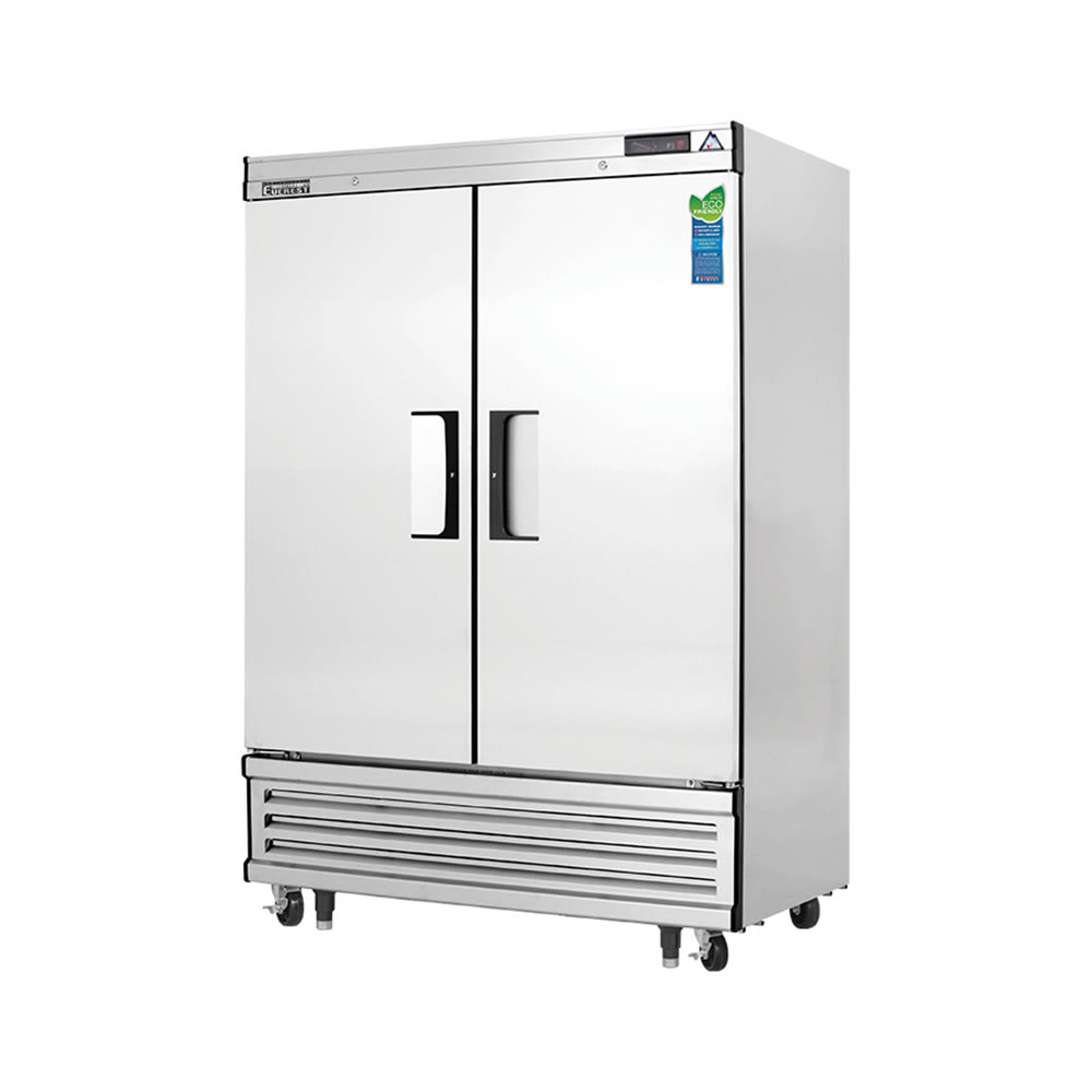 Everest Refrigeration EBF2 54 1/8" EB Series Two Section Reach In Freezer, (2) Left/Right Hinge Solid Doors, 115v
