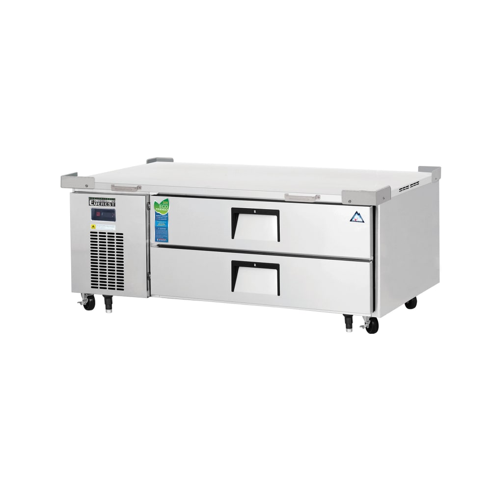 Everest Refrigeration ECB52-60D2 60" Chef Base w/ (2) Drawers - 115v