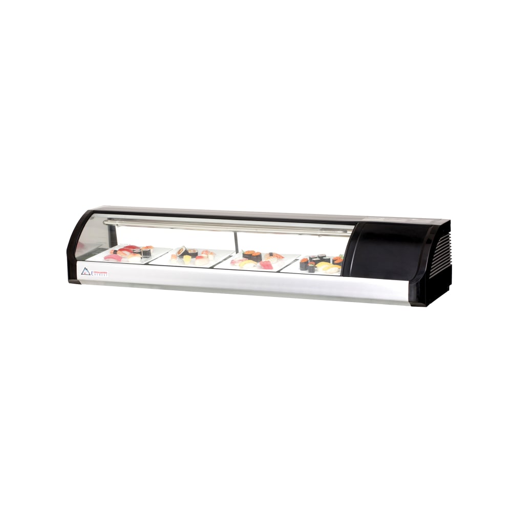 Everest Refrigeration ESC59R 59" Sushi Case w/ (2) Doors - Right Compressor, 115v