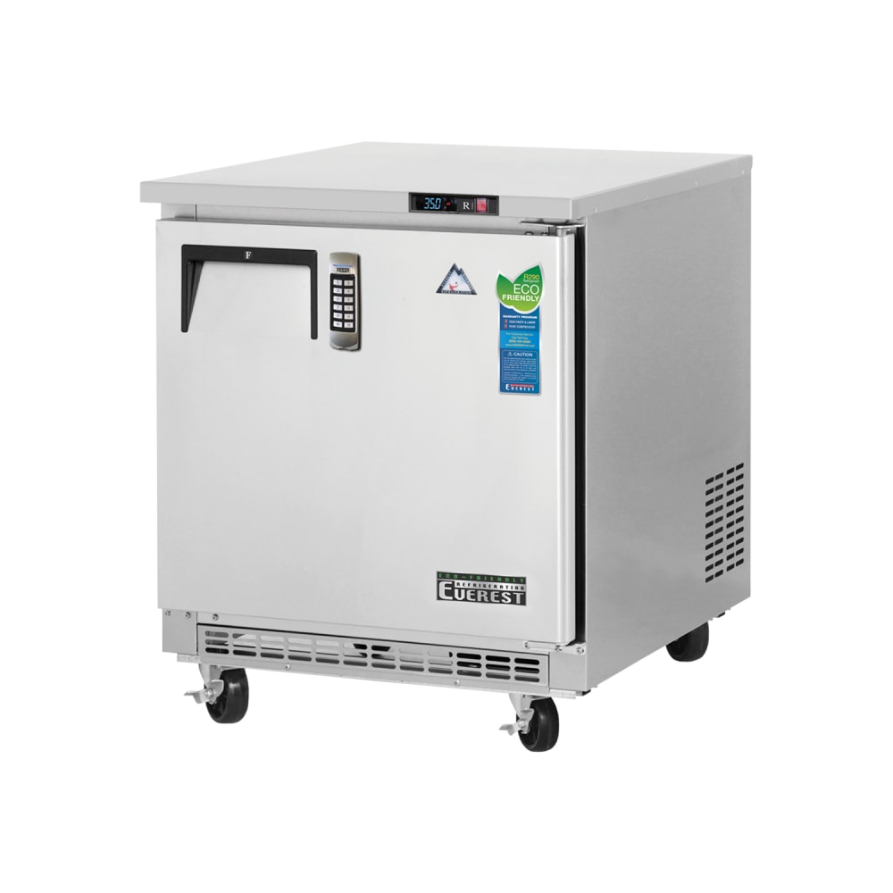 Everest Refrigeration ETBF1-LAB 27 3/4" Undercounter Laboratory Freezer - Stainless Steel, 115v
