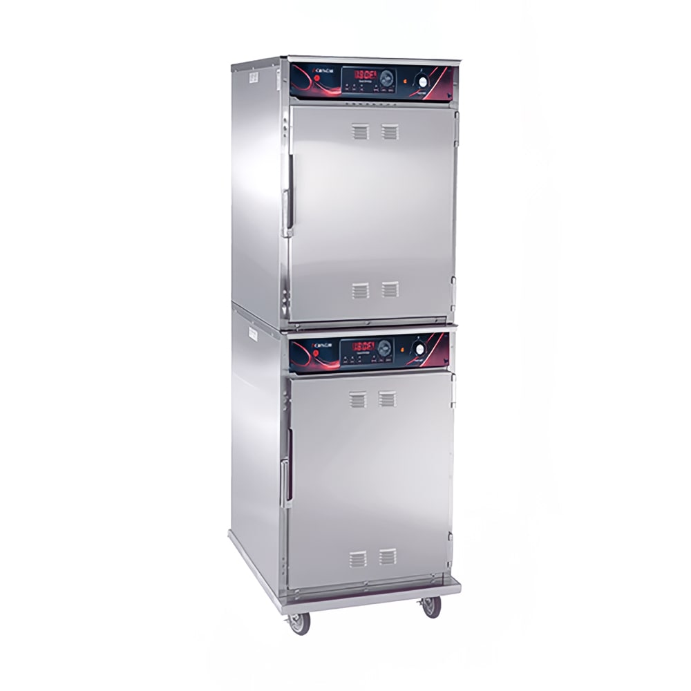 Cres Cor 1000CHSKSPLITSTKDE Full Size Commercial Smoker Oven w/ Cook & Hold - 208-240v/1ph