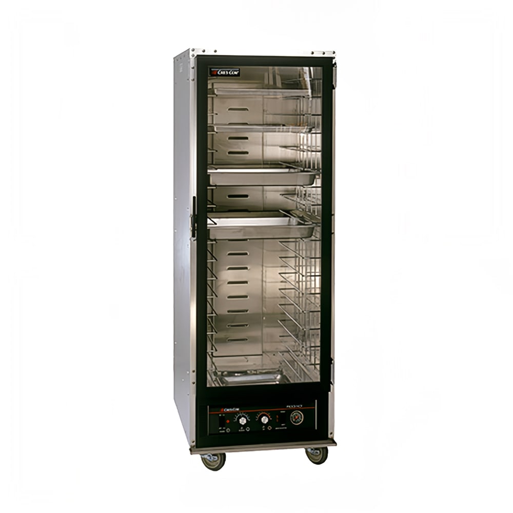Cres Cor 121-PH-1818D Full Height Non-Insulated Mobile Heated Cabinet w/ (18) Pan Capacity, 120v