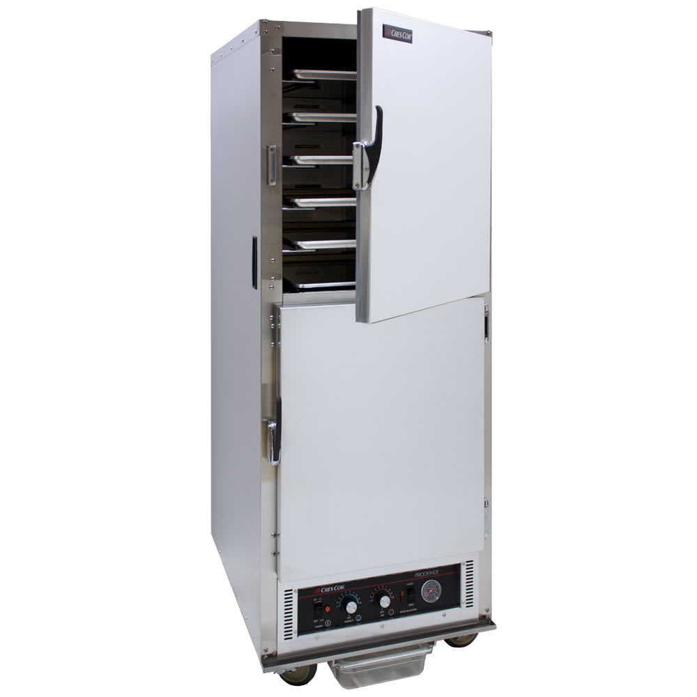 Cres Cor H-135-WSUA-11 Full Height Insulated Mobile Heated Cabinet w/ (11) Pan Capacity, 120v