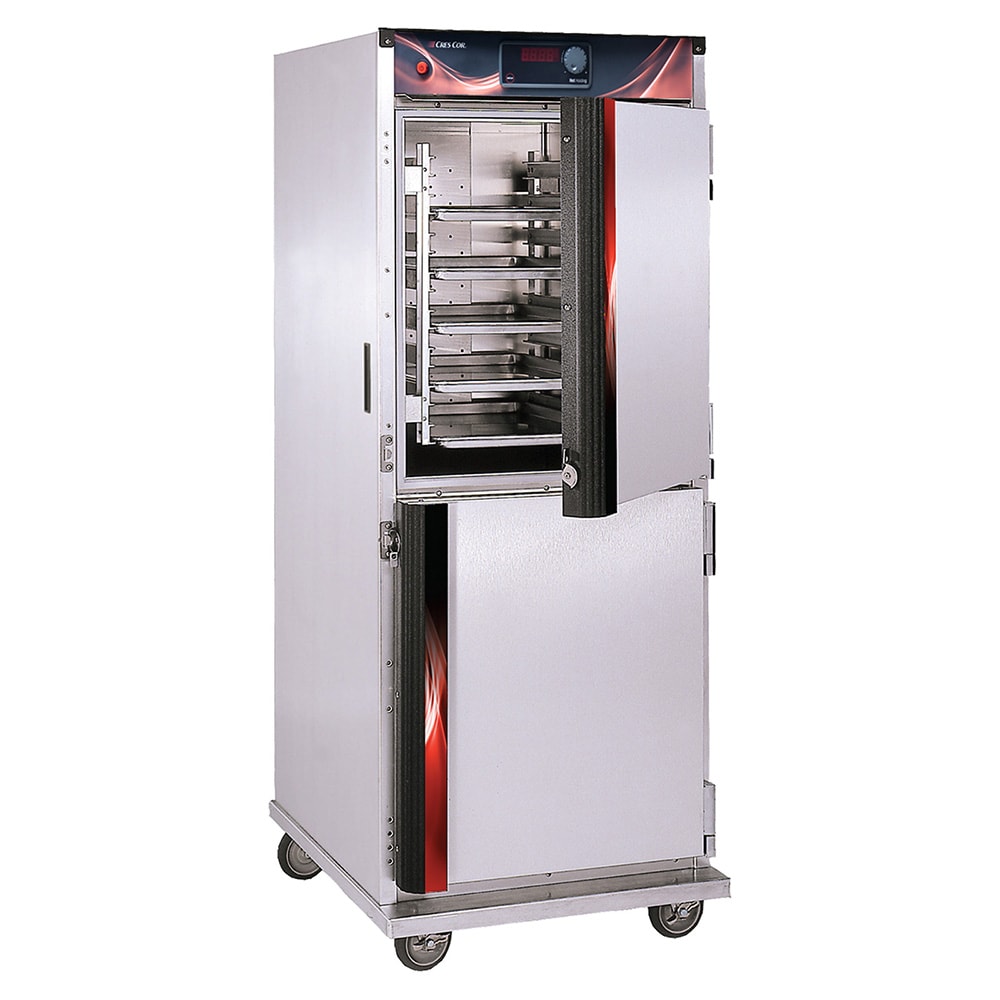 Cres Cor H-138-1834D Full Height Insulated Mobile Heated Cabinet w/ (32) Pan Capacity, 120v