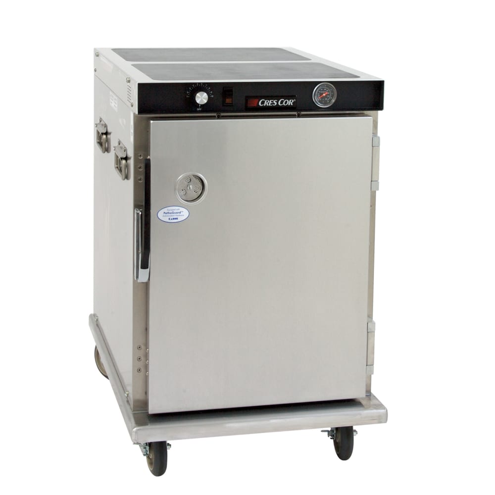Cres Cor H-339-188-CZ 1/2 Height Insulated Mobile Heated Cabinet w/ (8) Pan Capacity, 120v