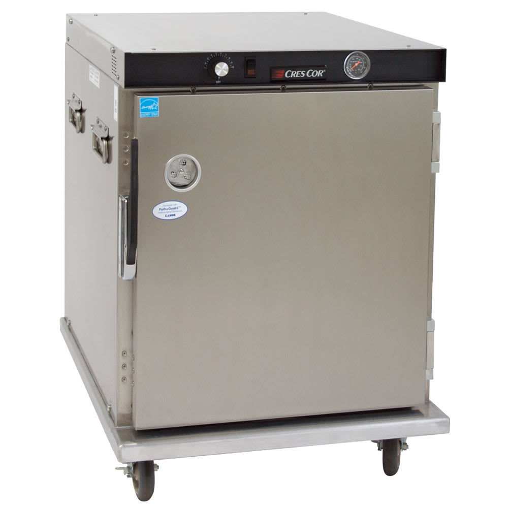 Cres Cor H-339-UA-8C 1/2 Height Insulated Mobile Heated Cabinet w/ (8) Pan Capacity, 120v