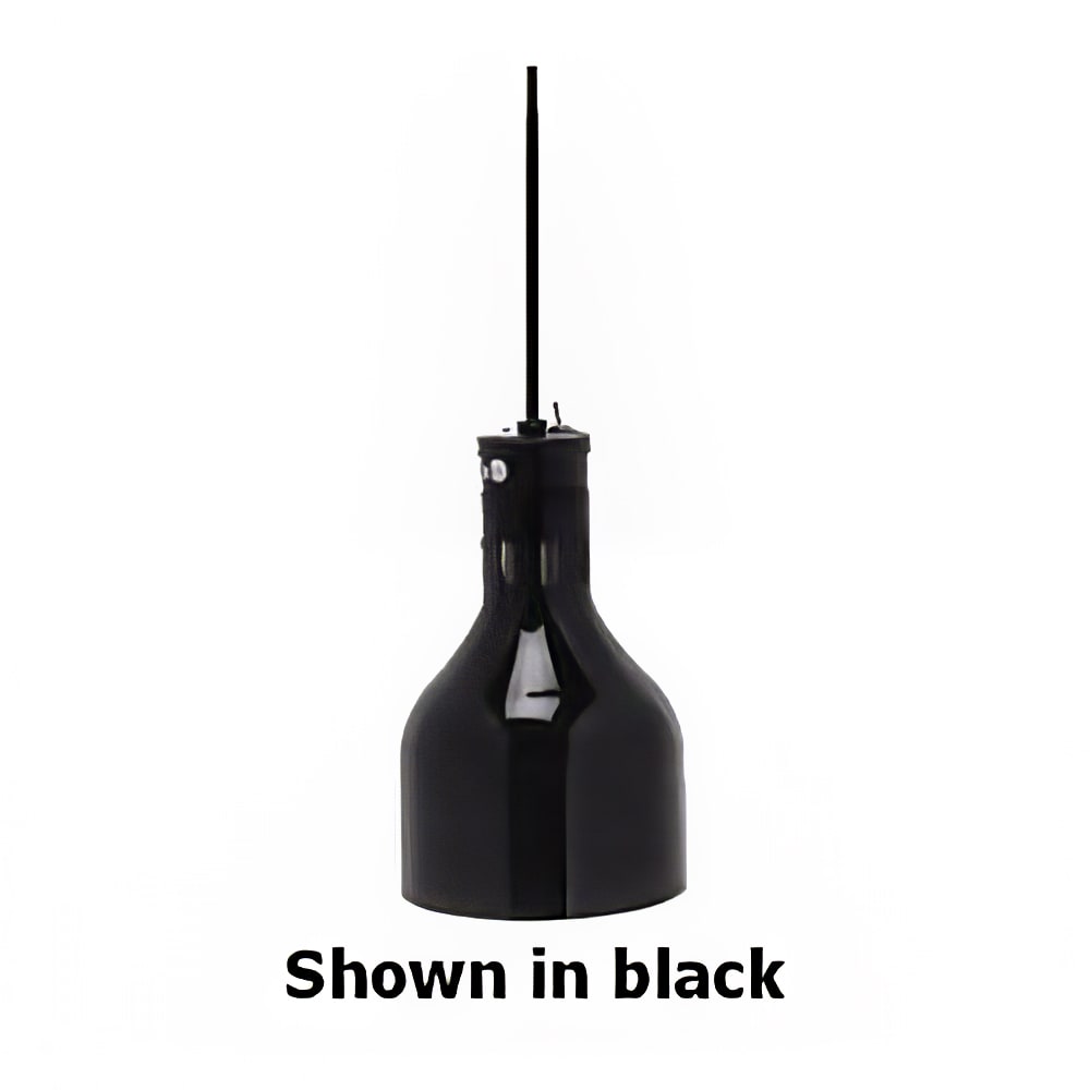 Cres Cor IFW-66-10 86 1/2" Ceiling Mount Heat Lamp w/ Standard Cord - Lower Switch, Red, 120v