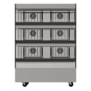 Flexeserve 39 3/10" Dual Service Floor Model Heated Display Case - (3) Shelves, 208v (3T-1000R) thumbnail 2