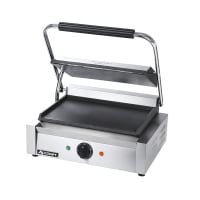 Centaur CEN-SAN10 Single Commercial Panini Press w/ Cast Iron Smooth Plates, 120v thumbnail 3