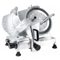 Centaur CEN-SL10 Manual Meat & Cheese Slicer w/ 10" Blade, Belt Driven, Stainless Steel, 7/16 hp thumbnail 2