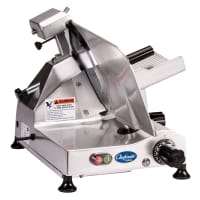 Centaur CEN-SL12 Manual Meat & Cheese Slicer w/ 12" Blade, Belt Driven, Stainless Steel, 9/16 hp thumbnail 2