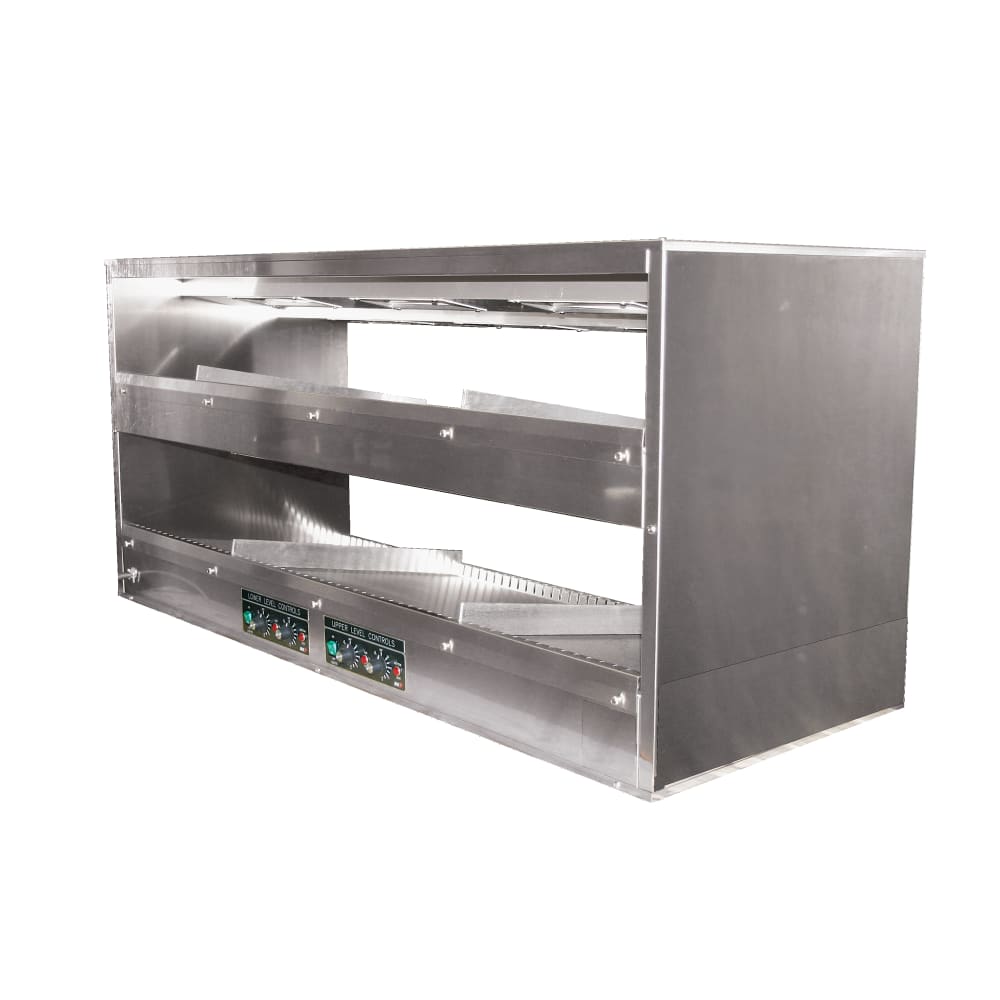 BKI 2TSM-5024L 50" Self Service Countertop Heated Display Shelf - (2) Shelves, 120v