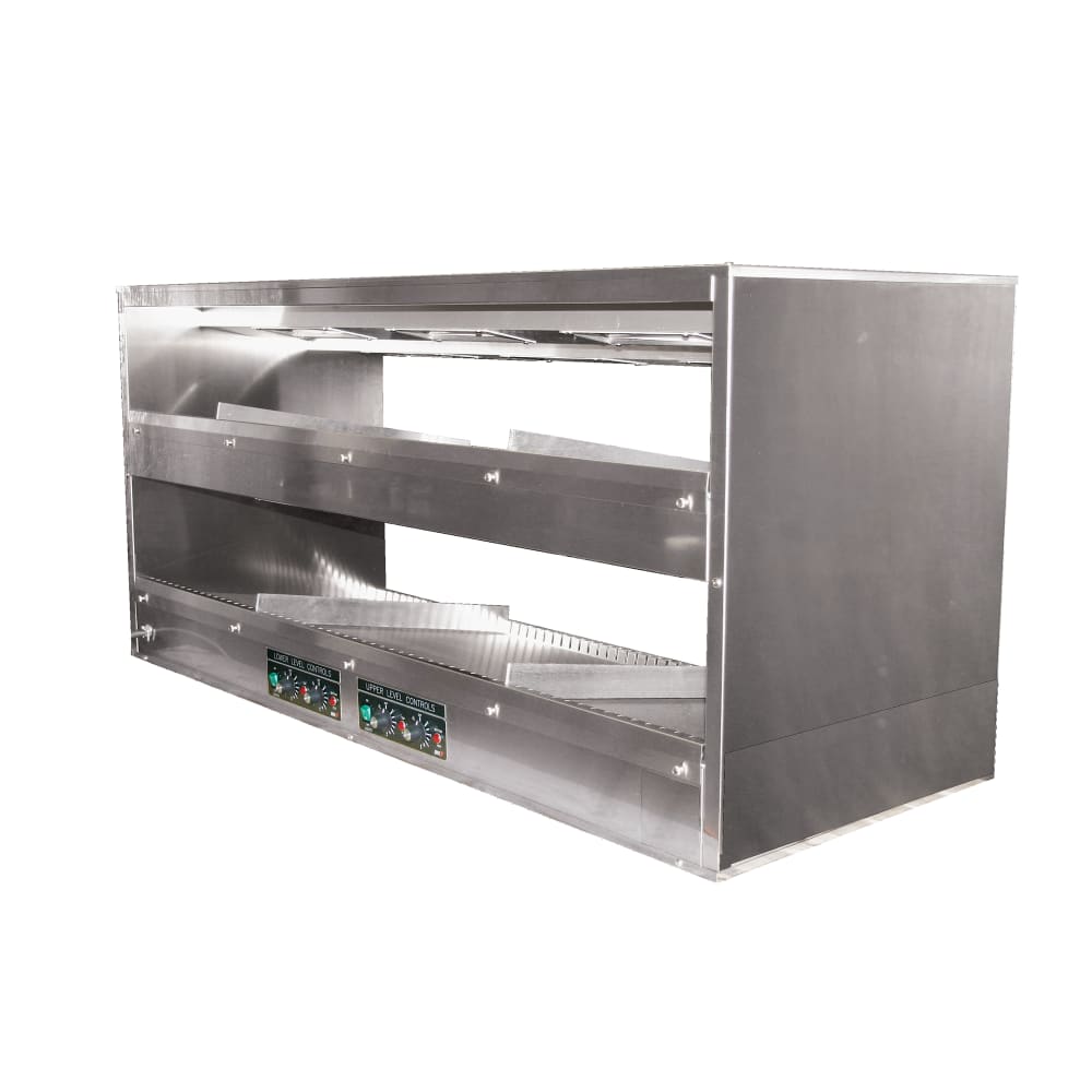 BKI 2TSM-5024R 50" Self Service Countertop Heated Display Shelf - (2) Shelves, 120v