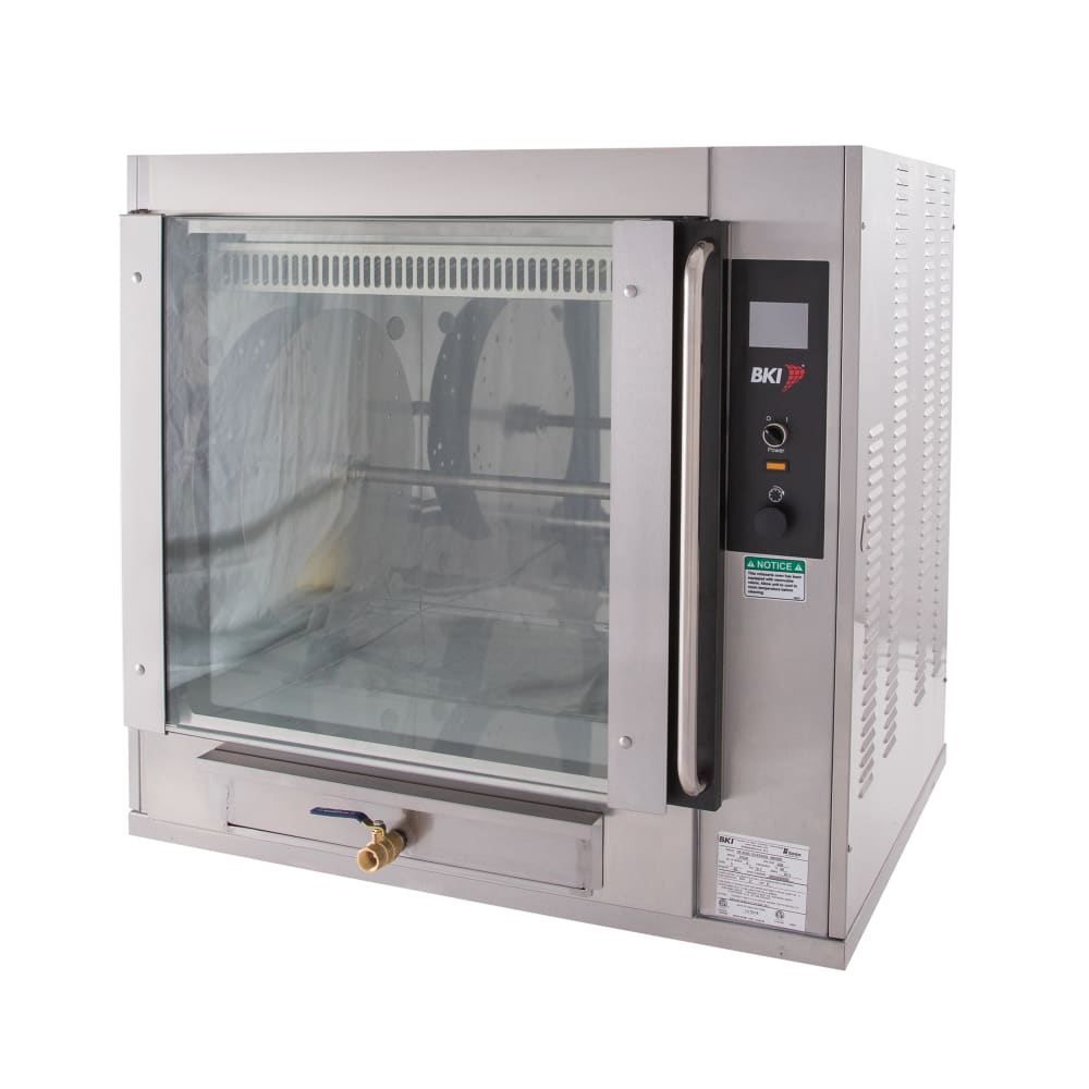 BKI VGG-8-C-PT Electric 40 Bird Commercial Rotisserie, 240v/3ph