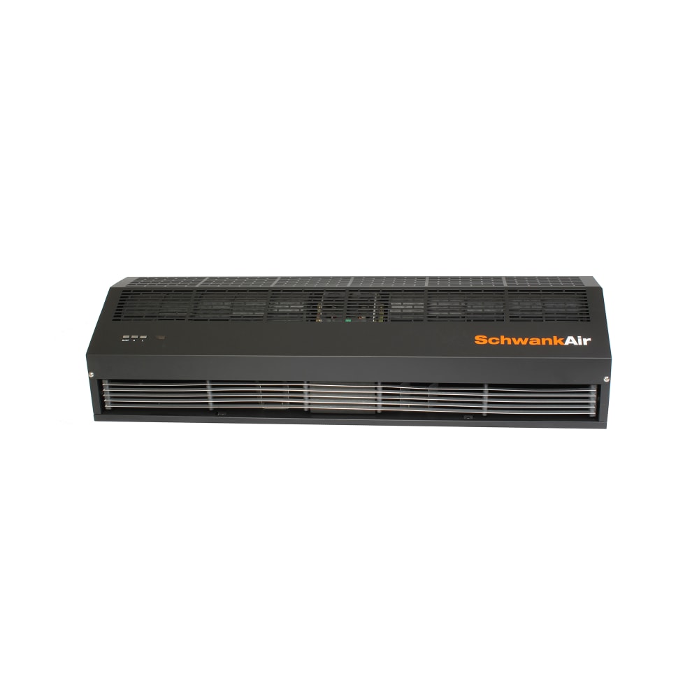 Schwank AC-1036-12-BK 36" Unheated Air Curtain - (2) Speeds, Black, 120v/1ph