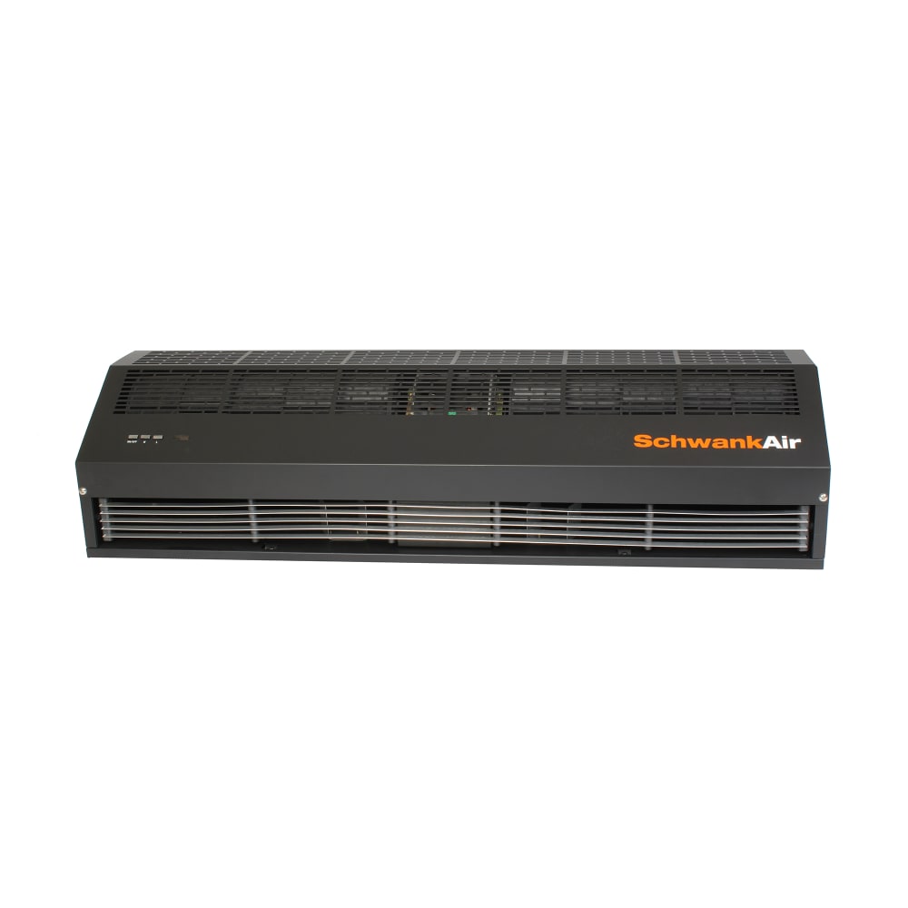 Schwank AC-1048-12-BK 48" Unheated Air Curtain - (2) Speeds, Black, 120v/1ph