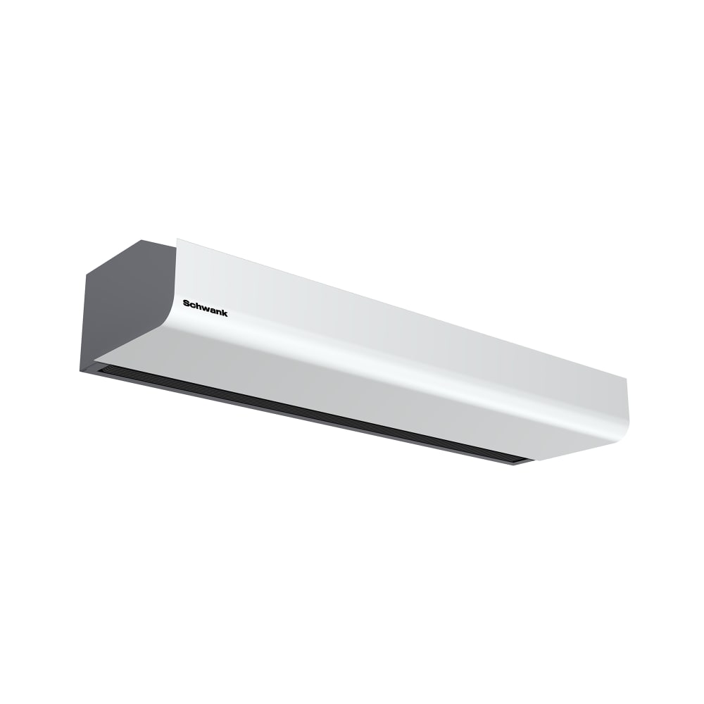 Schwank AC-KE36-20 36" Heated Air Curtain - Variable Speeds, White, 208v/3ph