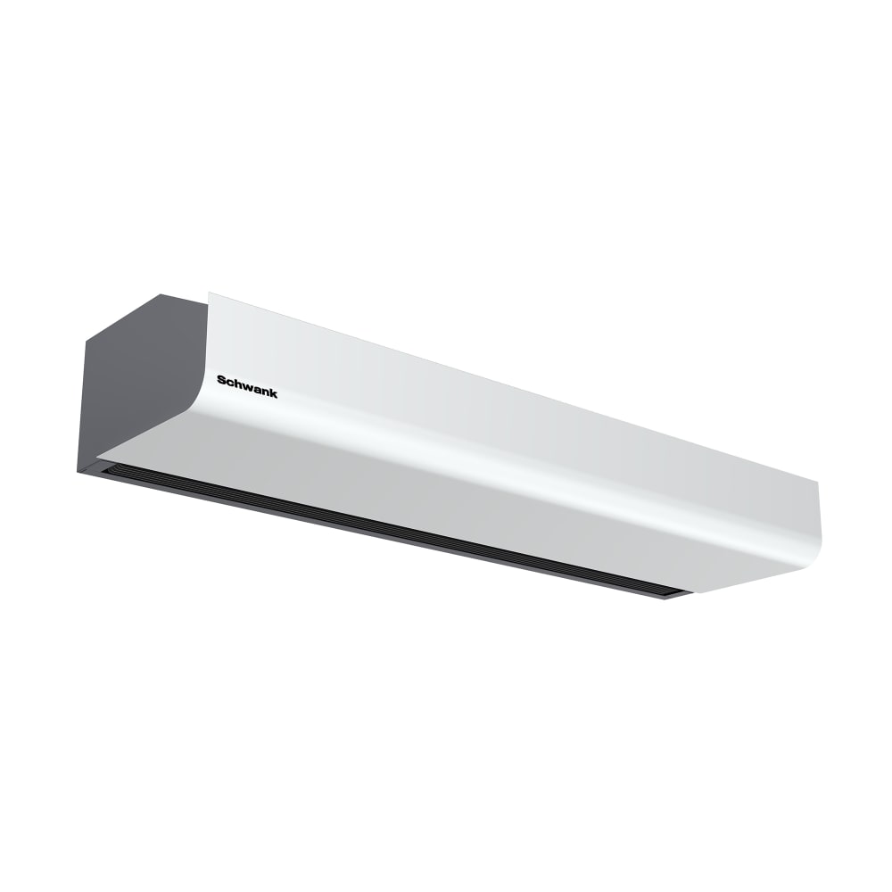 Schwank AC-KE36-48 36" Heated Air Curtain - Variable Speeds, White, 480v/3ph