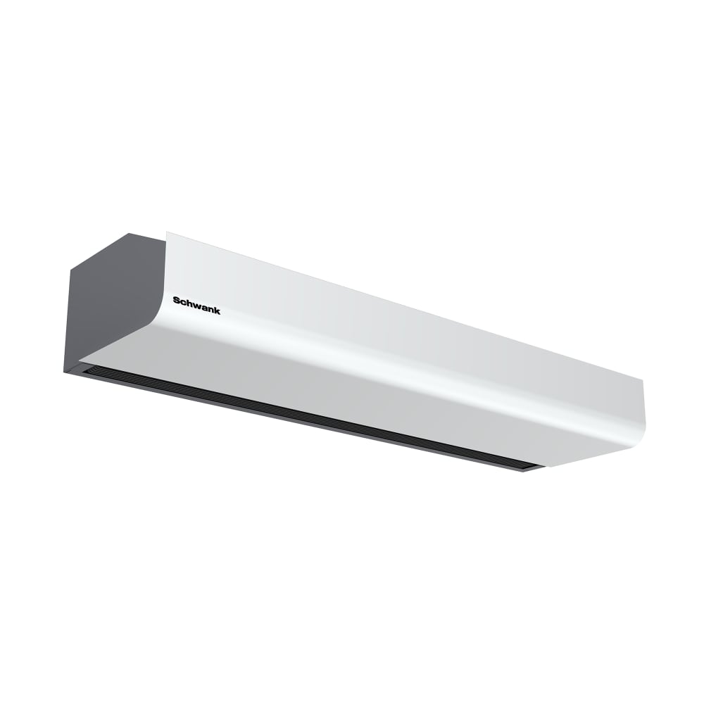 Schwank AC-KE72-20 72" Heated Air Curtain - Variable Speeds, White, 208v/3ph