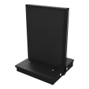 Imageworks C03DSA54B Planniq Core® Black Dual Sided Add-On Gondola Merchandiser - 36 11/16"L x 37 7/16"W x 54"H thumbnail 2